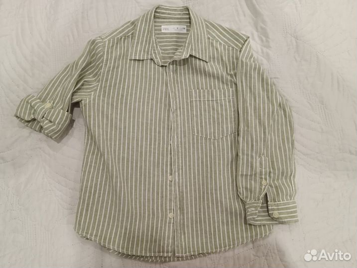 Рубашки детские из хлопка 110-122р