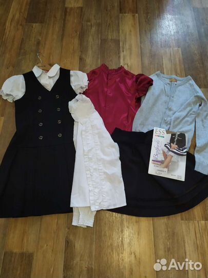 Вещи школьные для девочки 140-146/пальто