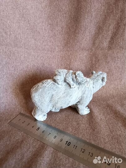 Статуэтка скульптура медведь мрамор