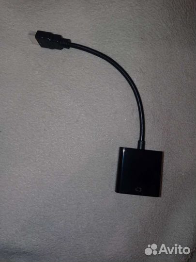 Переходник с hdmi на vga/в идеальном состоянии
