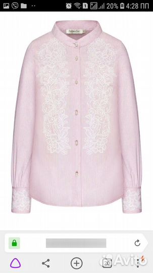 Хлопковая блузка от Faberlic