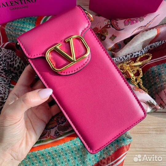 Сумка чехол для телефона Valentino