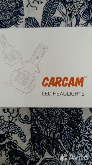 Комплект светодиодных ламп Н4 головного света