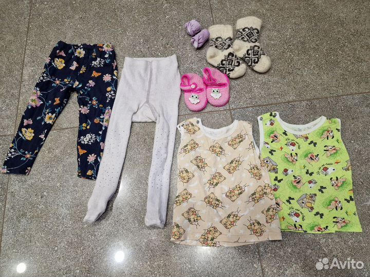 Детские вещи пакет для девочки