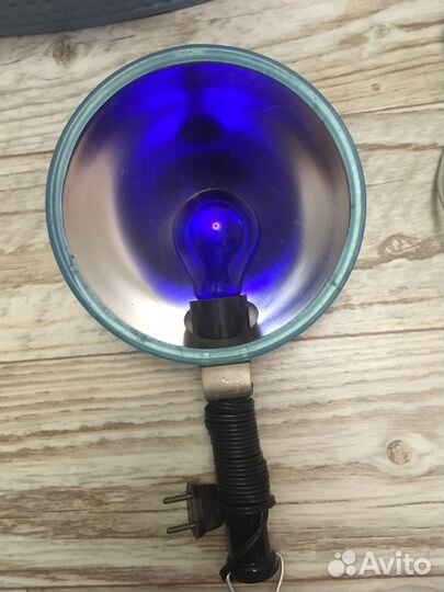 Медицинская синяя лампа «Минина»
