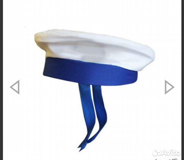 Гюйс и бескозырка для моряка и морячки в прокат