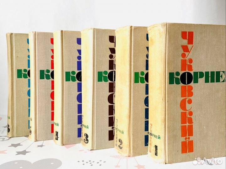 Детские книги СССР. К. Чуковский