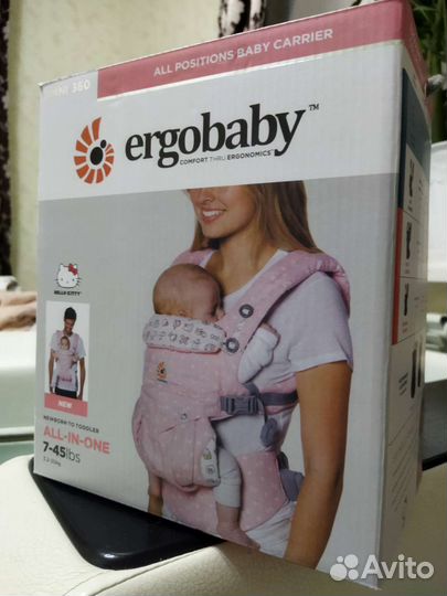 Эргорюкзак ergobaby omni 360 для девочки