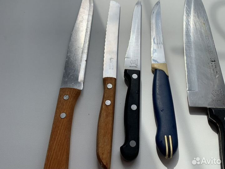 Кухонные ножи, есть новый в упаковке