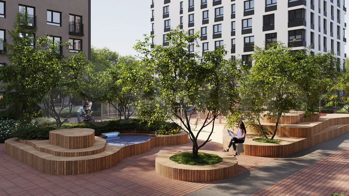 2-к. квартира, 64,4 м², 13/27 эт.