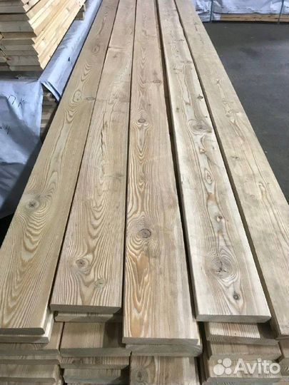Доска палубная лиственница 27*130*6000 сорт S/F
