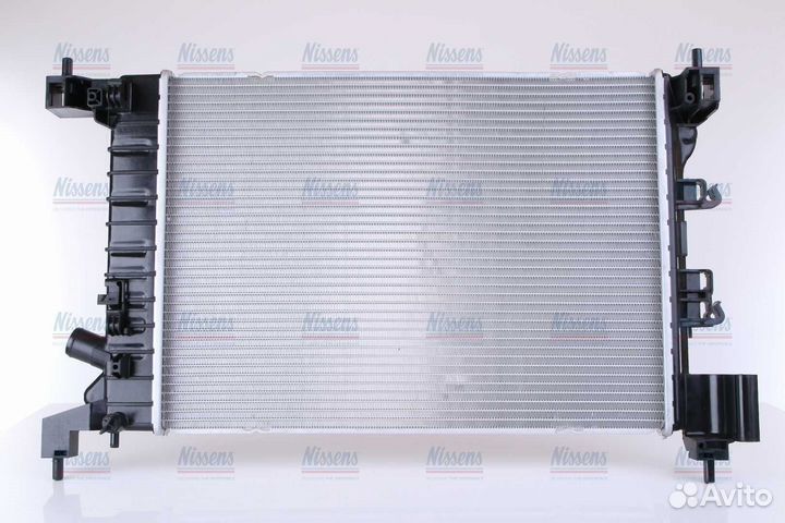 Радиатор охлаждения двс chevrolet aveo (2011) 1.2