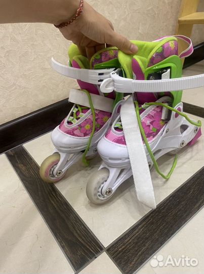 Детские ролики и защита