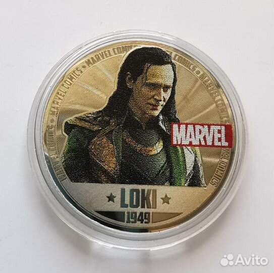 Сувенирные монеты Супергерои Марвел Marvel