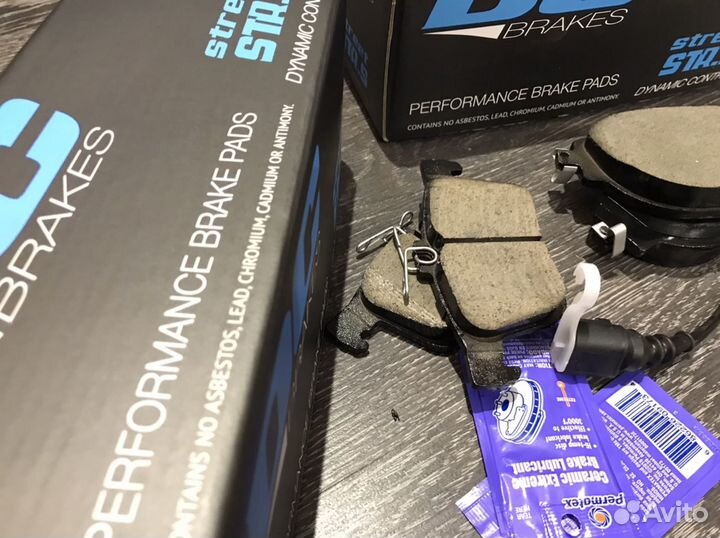 Колодки карбон керамик DC strs+ audi vw seat skoda