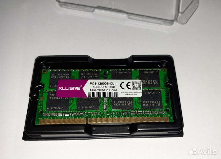 Sodimm ddr3 8gb 1600MHz