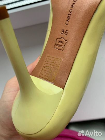 Carlo pazolini туфли 35р