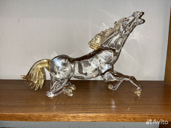 Скульптура Конь из Муранского стекла