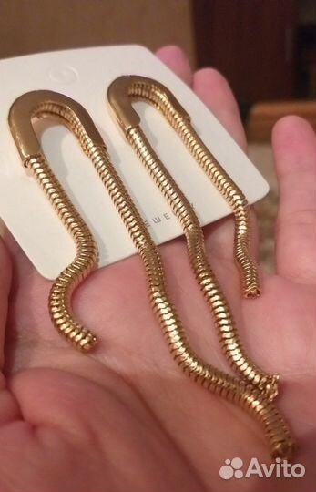 Серьги-гвоздики, новые