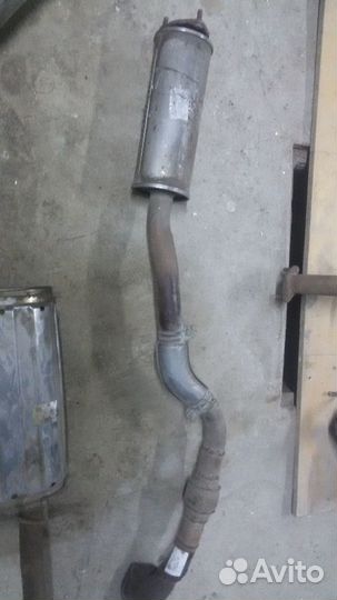 Шевроле лачетти глушитель