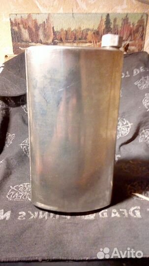 Фляжка из нержавейки СССР 0.7