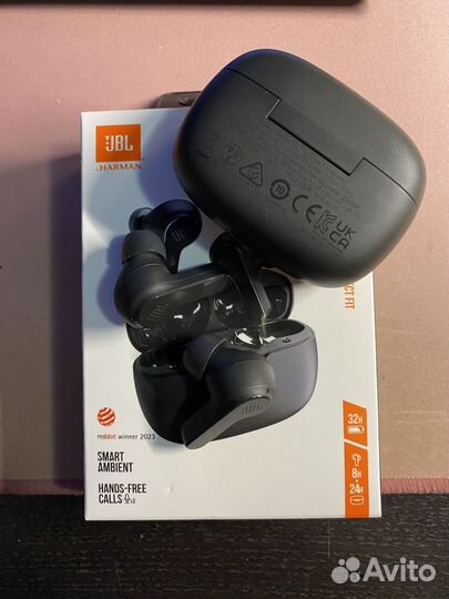 Беспроводные наушники TWS JBL wave beam черные