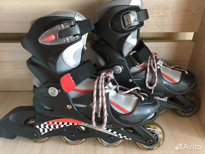 Роликовые коньки раздвижные разм 31-32-33-34