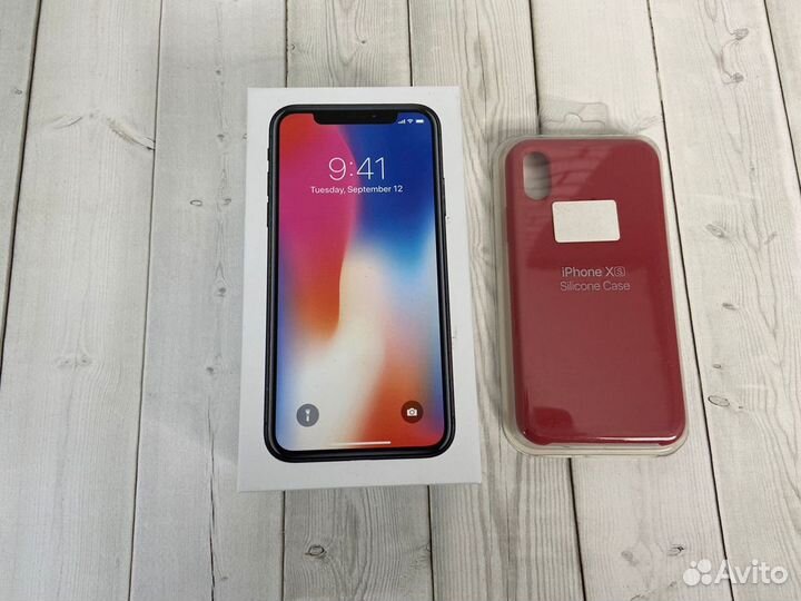 iPhone X 64 gb black A1296