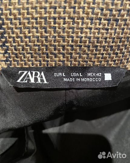 Пальто мужское zara