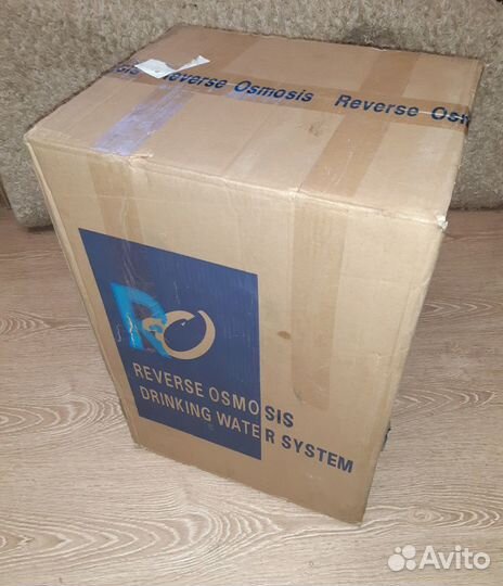 Система обратного осмоса с помпой повышения давлен