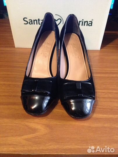 Туфли женские, нубук, новые