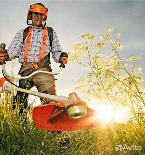 Покос травы,выпыливание мелколесья бурьяна