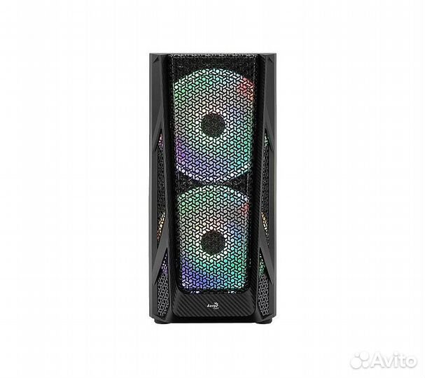 Компьютерный корпус Aerocool AirHawk Duo-G-BK-v1