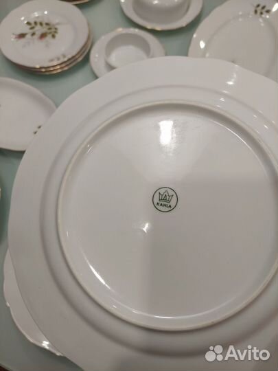 Столовый сервиз Kahla, Фарфоровая посуда
