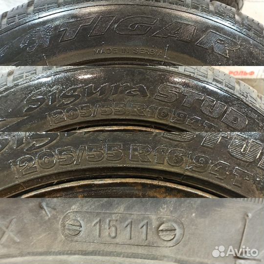 R16 Tigar Sigura 205/55, PCD 5x100 DIA 57.1