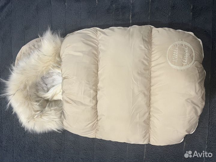 Продается зимний комплект на выписку из роддома