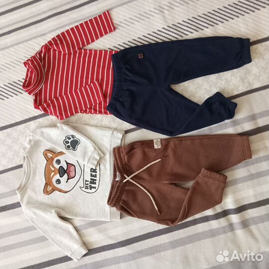 Вещи пакетом для мальчика 86 92 на осень