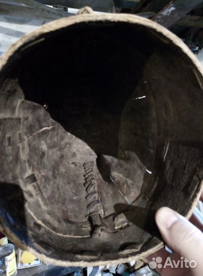 Короб из бересты.Старинный