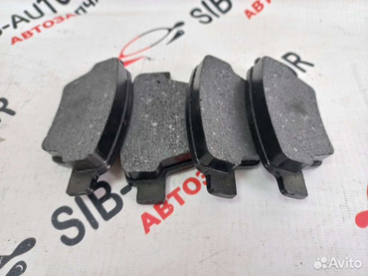 Колодки тормозные задние geely emgrand