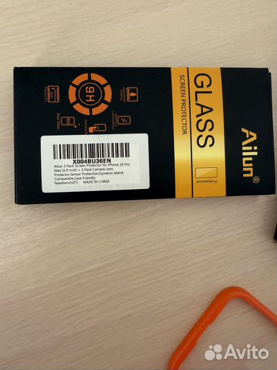 Защитное стекло айфон 16 про макс