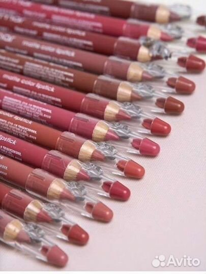 Нюдовый карандаш для губ/ подводки / тушь