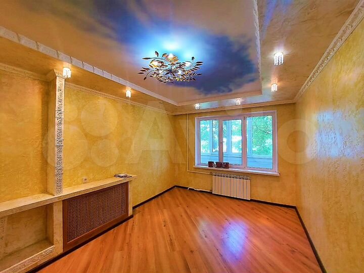 3-к. квартира, 61,7 м², 1/2 эт.