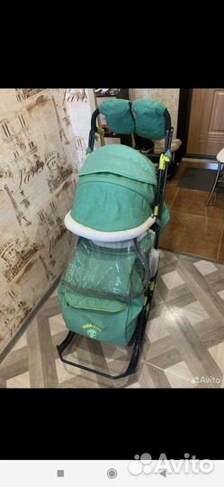 Санки-коляска