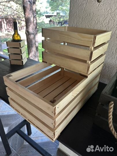 Ящик деревянный икея