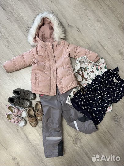 Пакет вещей на девочку 98 104 110