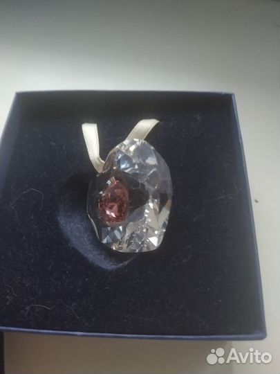Swarovski кулон сердце