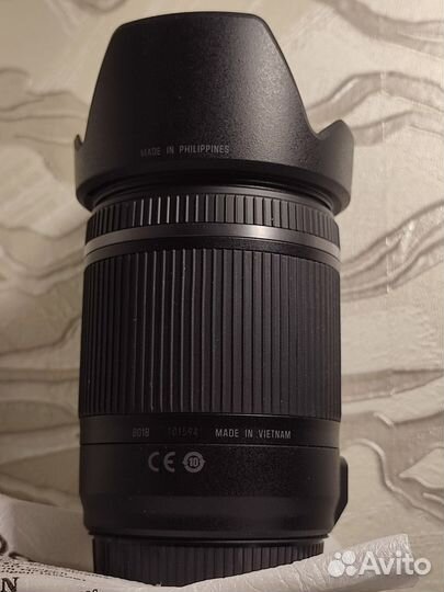 Объектив Tamron 18-200mm F/3.5-6.3 Di ii VC Canon