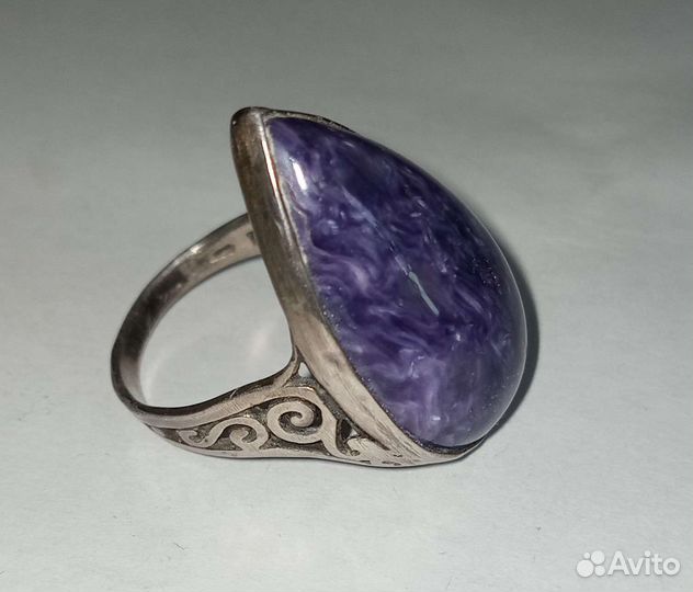 Перстень с Чароитом