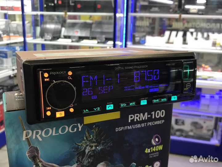 Магнитола Prology PRM-100 процессор