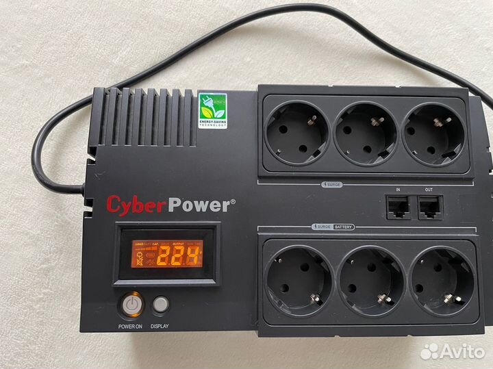 Ибп CyberPower BS650E Line-Interactive